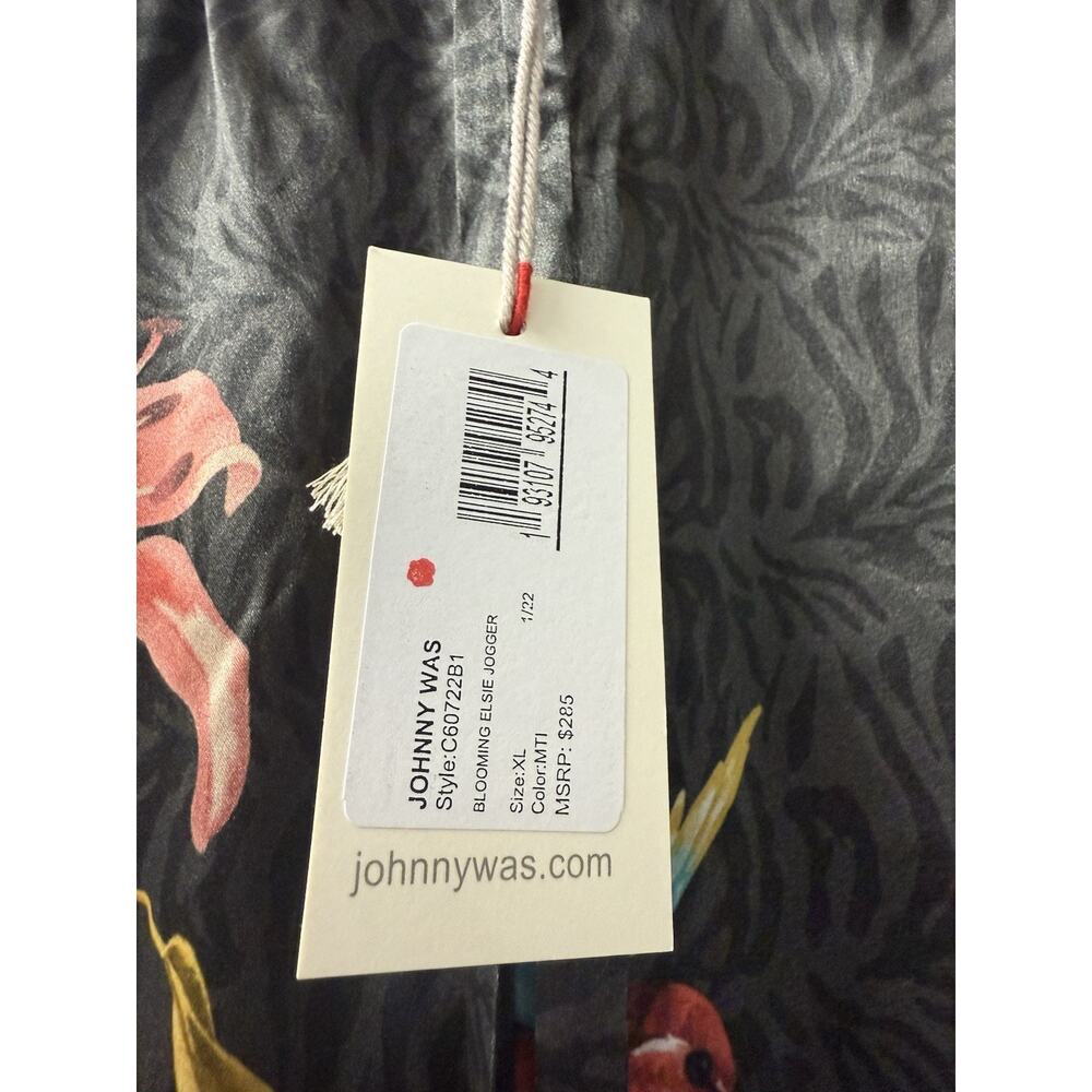 Johnny Was Blooming Elsie Jogger XL NWT - Picture 3 of 3